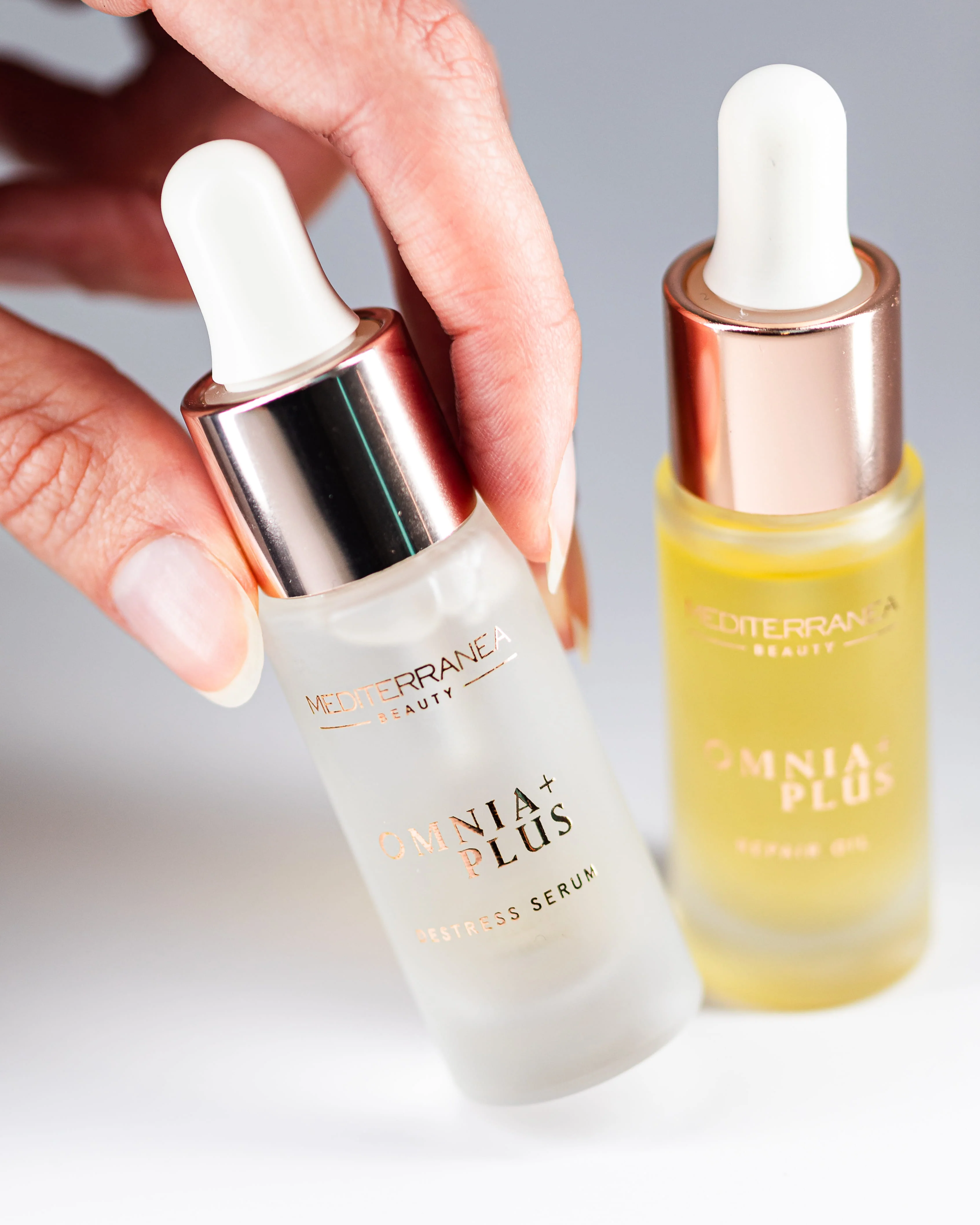 OMNIA PLUS SKIN ESSENCE DUO - DESTRESS SERUM & REPAIR OIL - Image 3